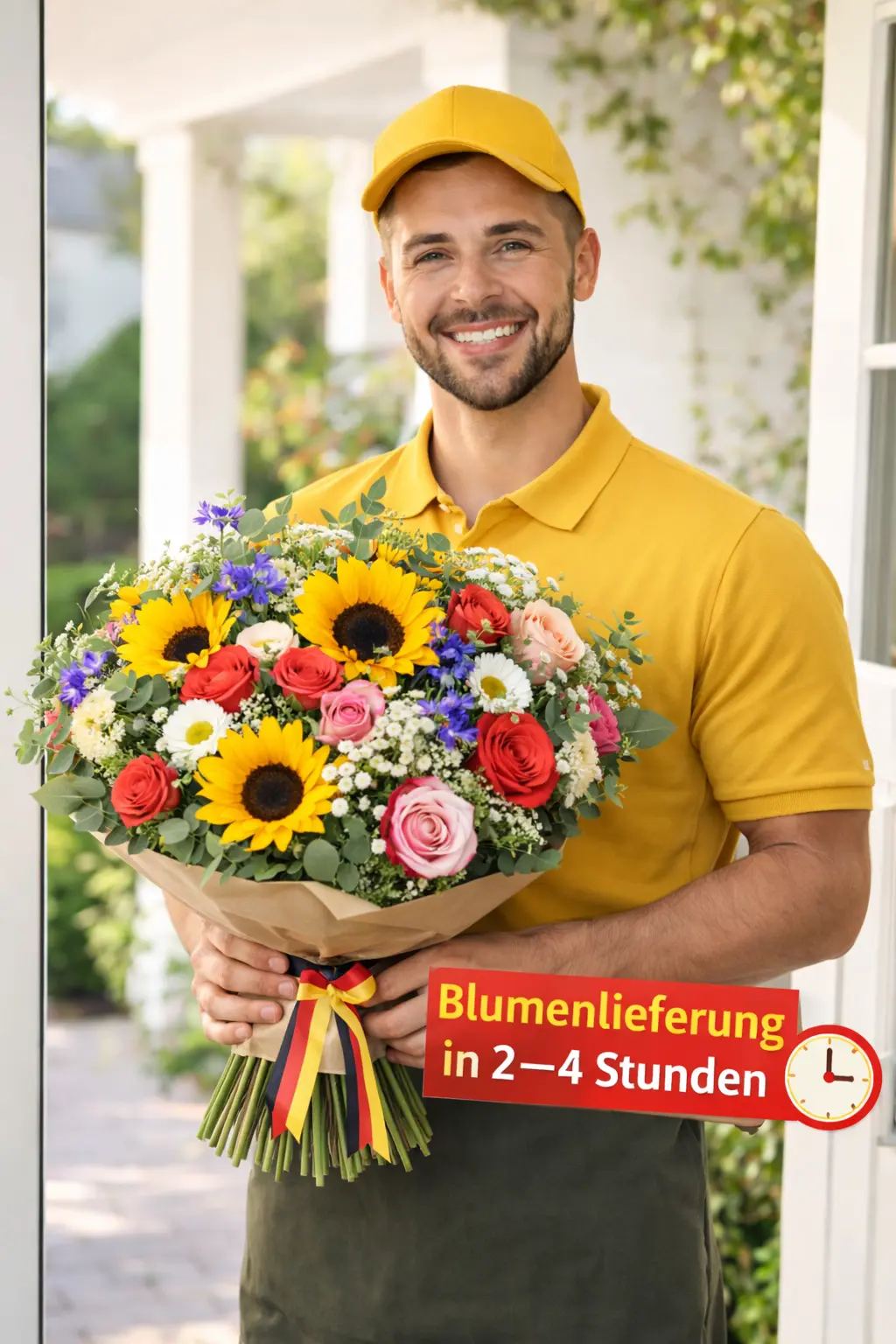 Lieferung in 2–4 Stunden